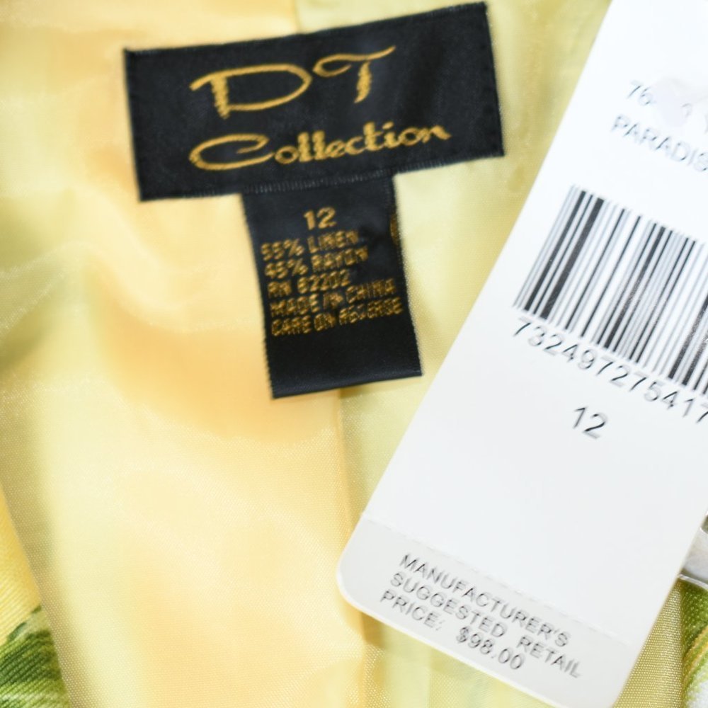 Dt Collection Linen Jacket - Picture 5 of 5